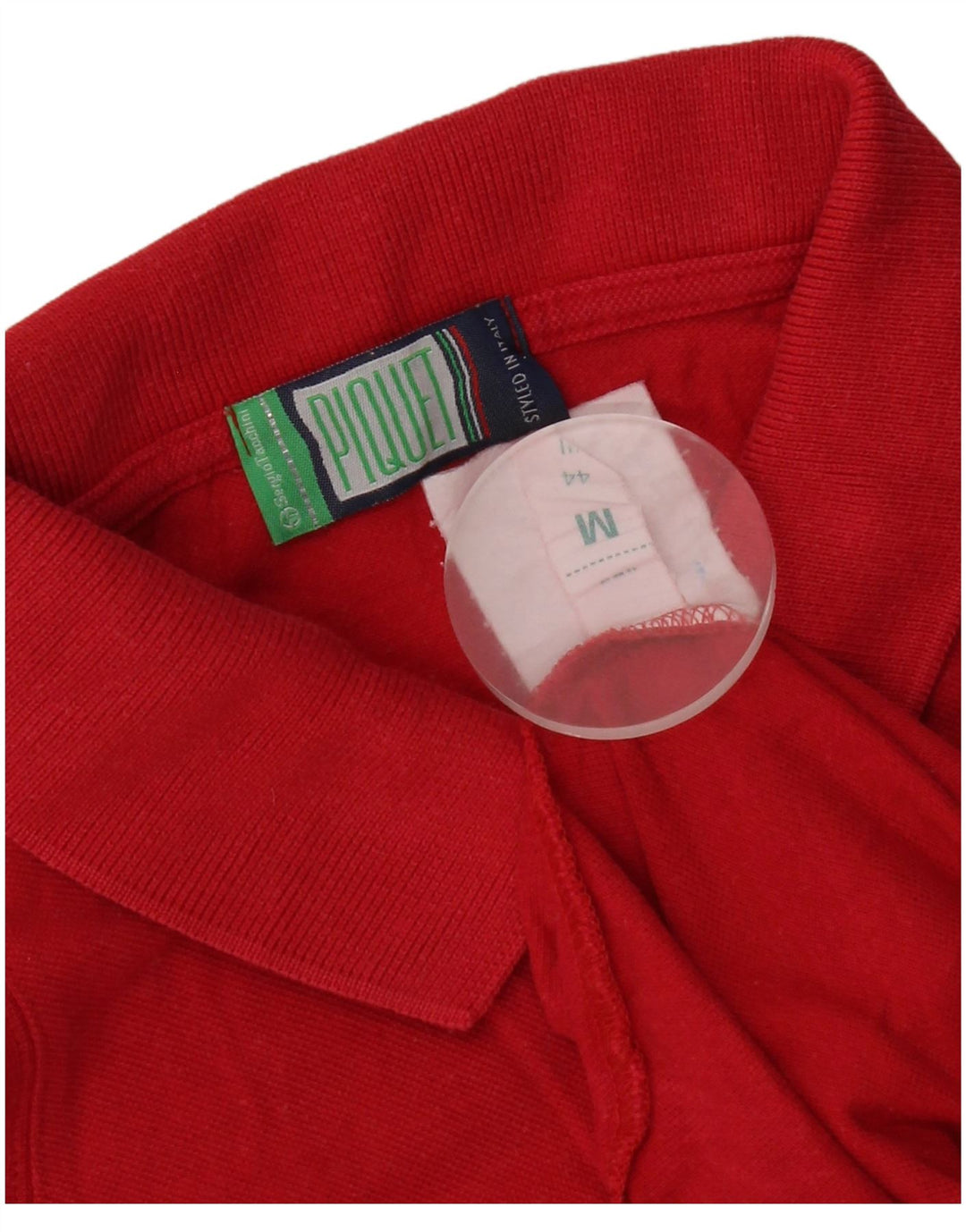 Sergio Tacchini Dame ærmeløs poloshirt IT 44 Medium Rød