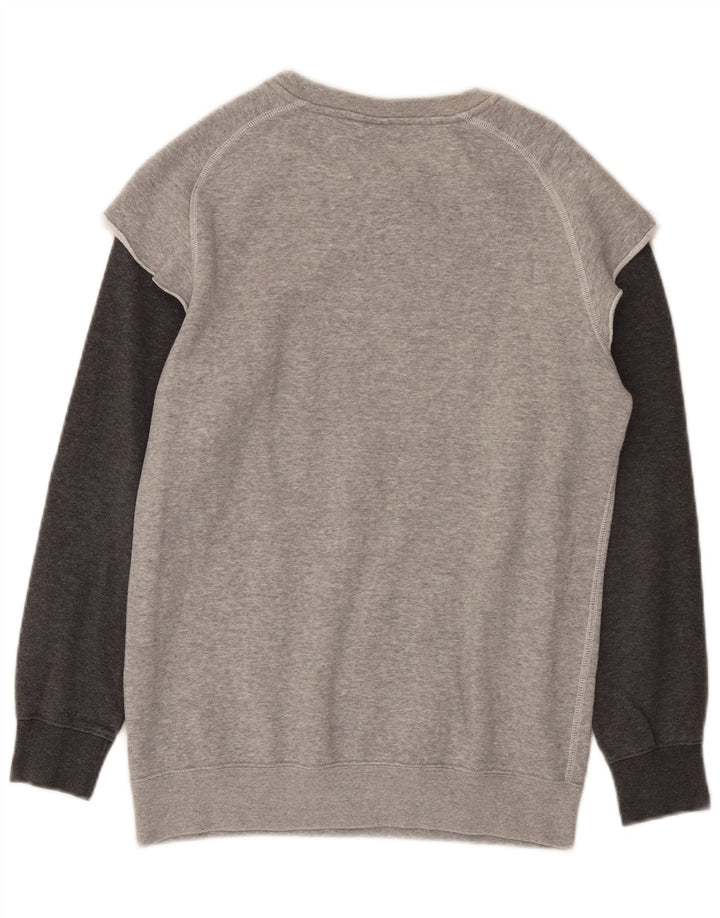 Champion Boys Brooklyn Sweatshirt Jumper 13-14 år XL Grå Flecked