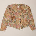 MEICO Womens 3 Button Blazer Jacket IT 38 XS Multicoloured Floral Vintage Meico and Second-Hand Meico from Messina Hembry 
