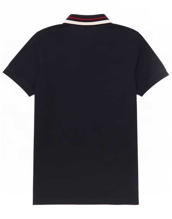 Tommy Hilfiger Herre poloshirt Lille marineblå stribet bomuld