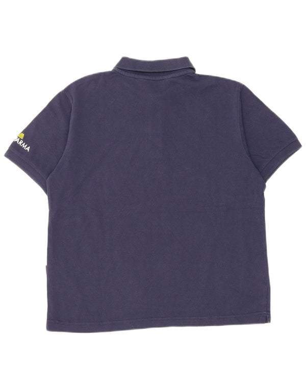 Kappa Boys Italia Polo Shirt 13-14 år XL Marineblå Bomuld