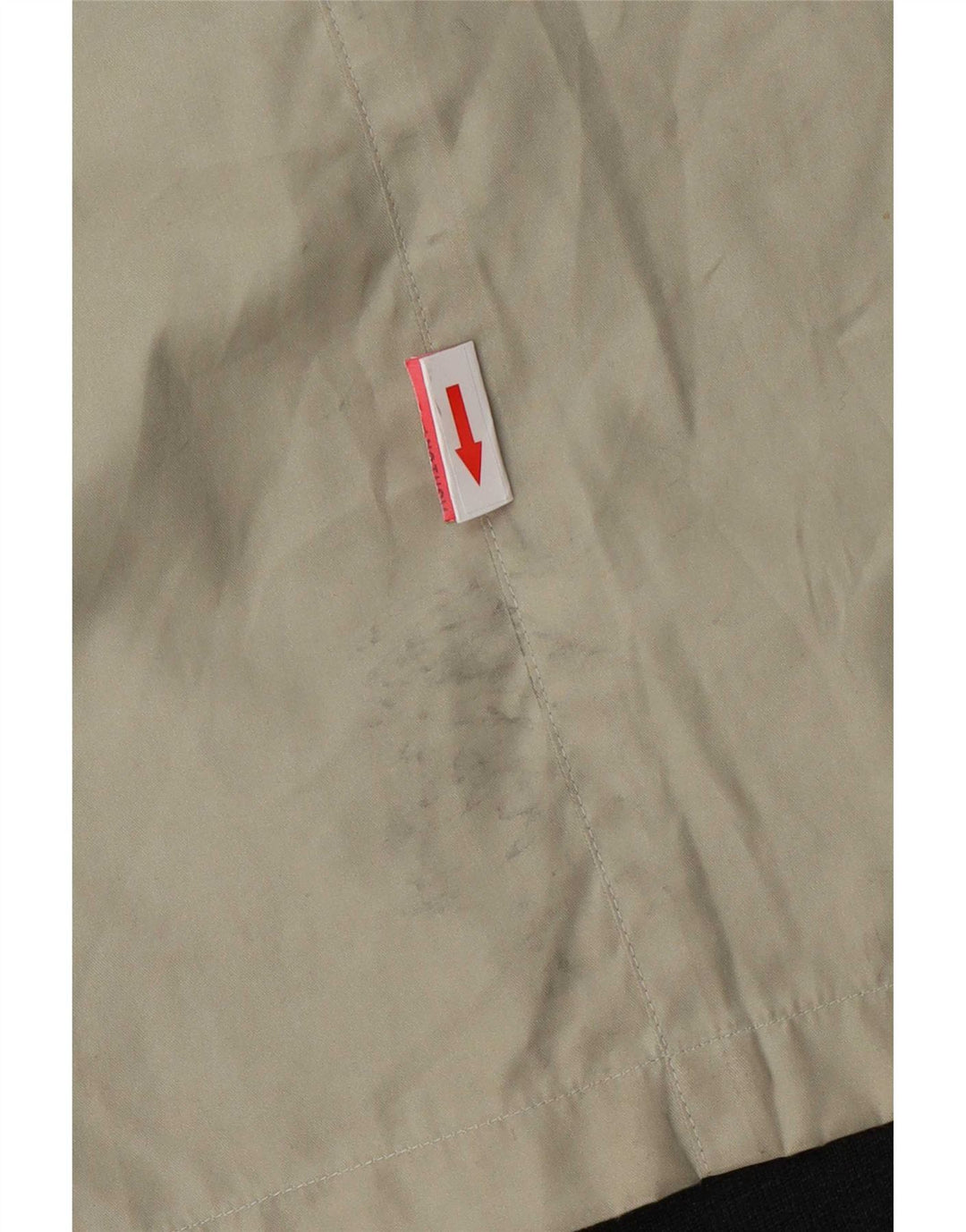 Allegri Dame Overfrakke UK 14 Stor Khaki Colourblock