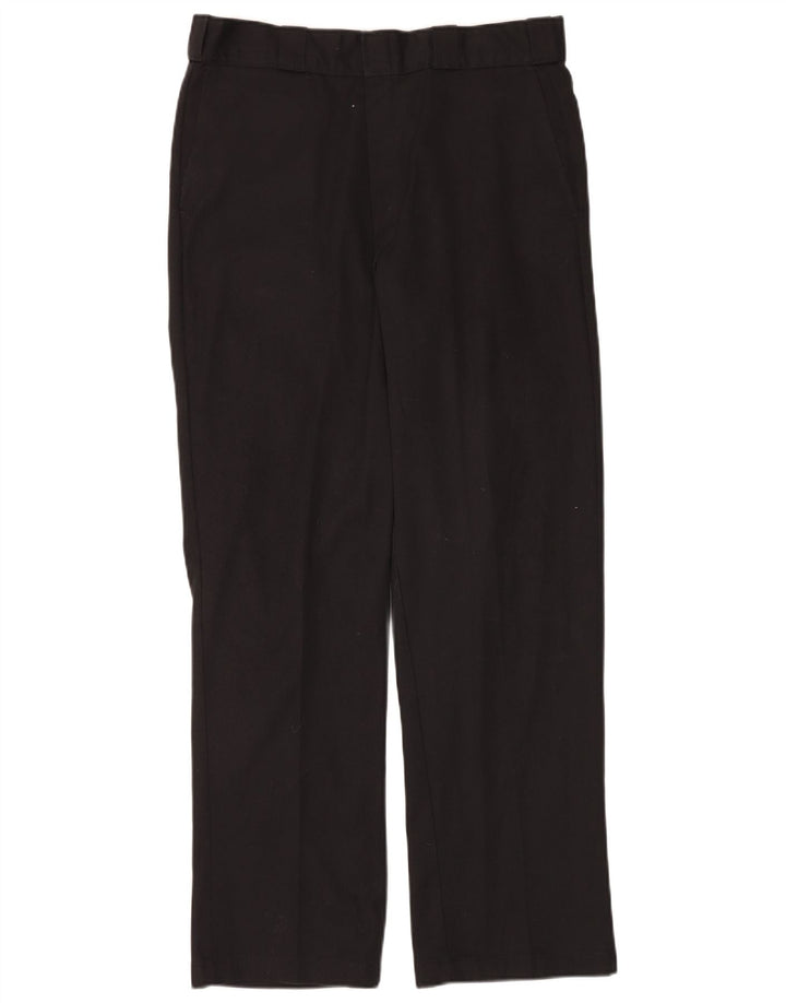 Dickies Straight Chino-bukser til mænd W34 L32 Sort polyester