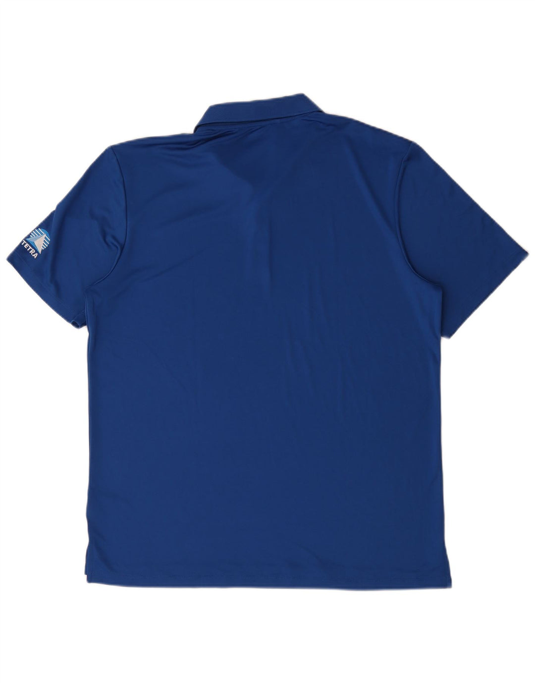 Adidas Poloskjorte til mænd, stor blå polyester