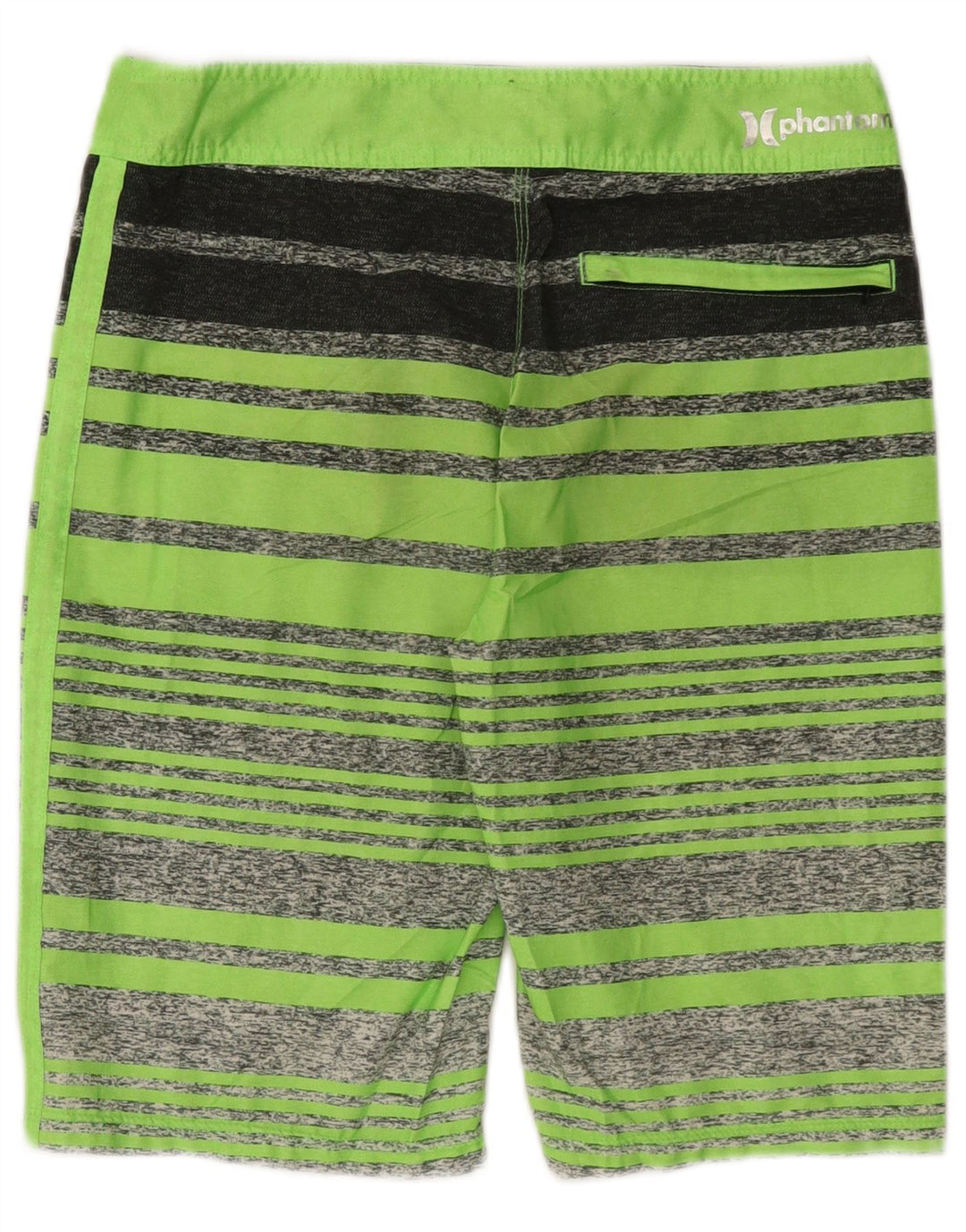 Hurley Herre grafiske svømmeshorts Små grøn stribet polyester