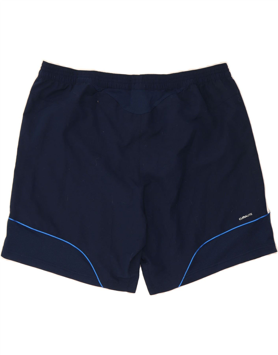 ADIDAS Mens Climalite Sport Shorts 2XL  Navy Blue Polyester Vintage Adidas and Second-Hand Adidas from Messina Hembry 