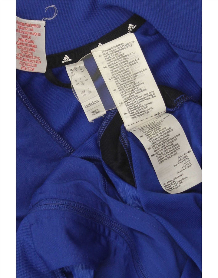 Adidas Træningsdragt Topjakke til drenge 13-14 år Blå Colourblock Polyester