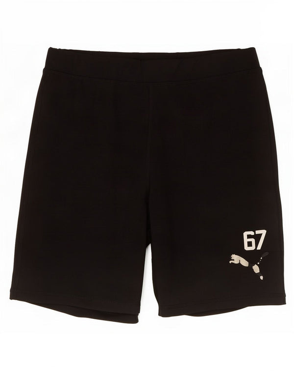 Puma Dame Dri Fit Sportshorts UK 14 Large Black Polyester