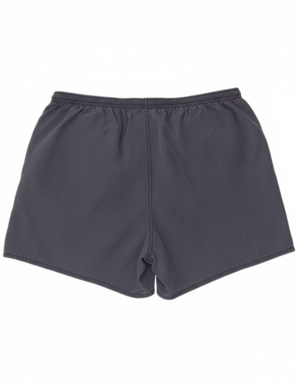 Animal Womens Sports Shorts UK 14 Large Navy Blue Polyamide