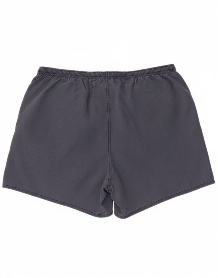 Animal Womens Sports Shorts UK 14 Large Navy Blue Polyamide