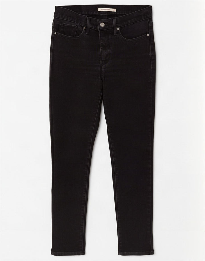 Levi's Dame Shaping Skinny Jeans W27 L25 Sort Bomuld