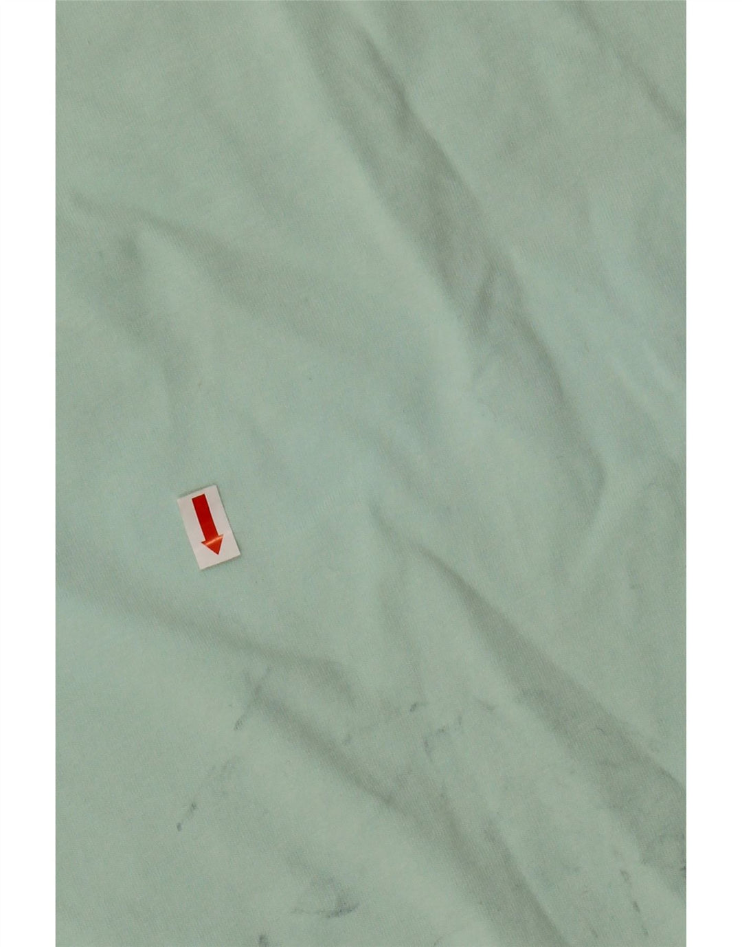 NEW BALANCE Dame grafisk T-shirt Top UK 14 Medium Grøn Bomuld