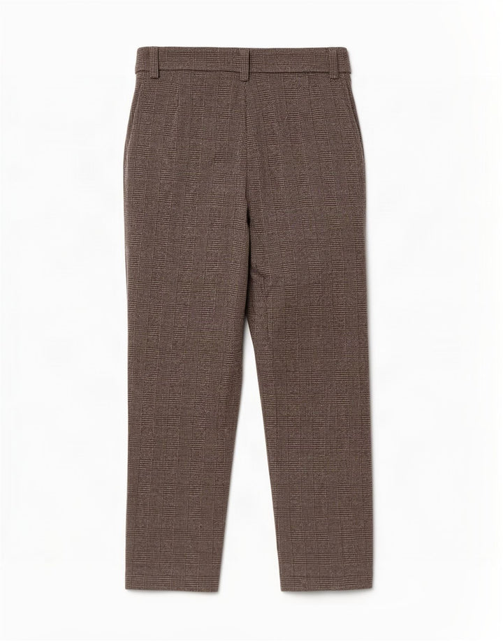 Marks & Spencer Dame Cropped Trousers UK 12 Medium W30 L25 Grå
