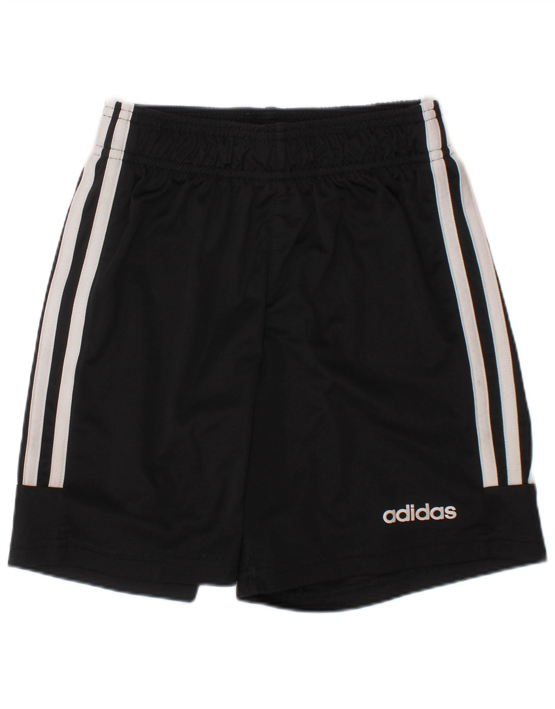 ADIDAS Drenge Sportshorts 9-10 År Sort Polyester