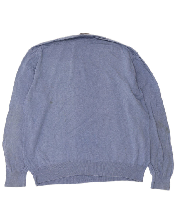 Marlboro Classics Herre V-hals sweater 2XL Blå