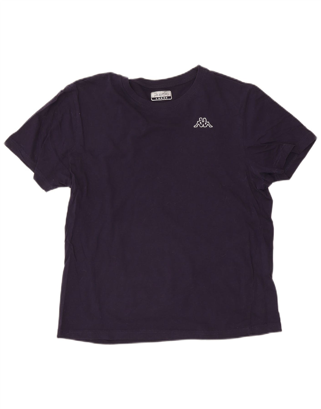 Kappa Herre T-Shirt Top Stor Marineblå Bomuld