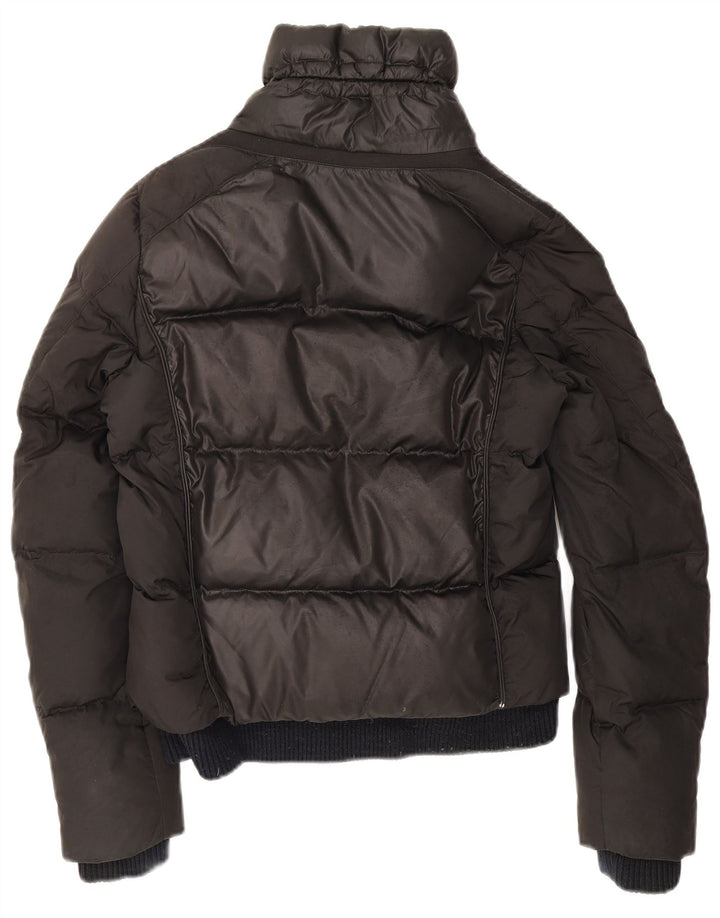 Geox polstret jakke til kvinder UK 8 Lille sort polyester