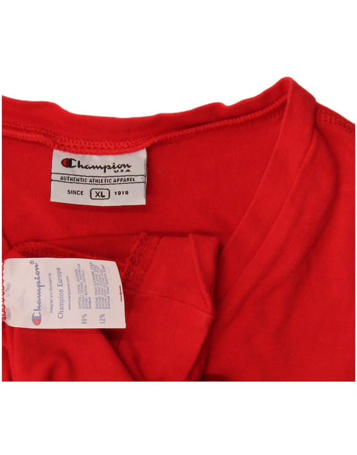 Champion Damevest Top UK 18 XL Rød Bomuld