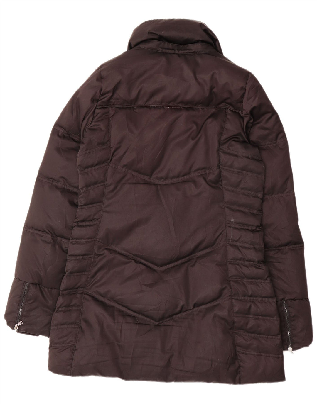 Adidas Dame Polstret Frakke UK 12 Medium Sort Polyester