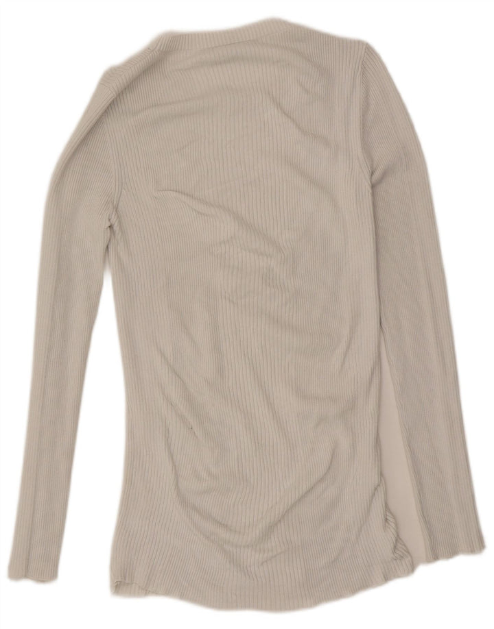 French Connection Dame Top Langærmet UK 10 Small White