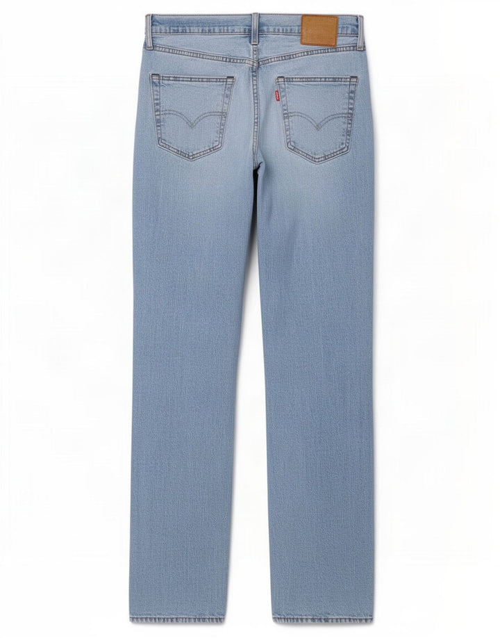 Levi's Straight Jeans til mænd W34 L34 blå bomuld
