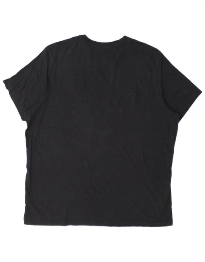 NIKE T-shirt top til mænd 2XL sort bomuld
