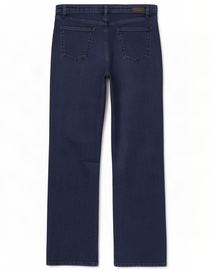 Marks & Spencer Dame Per Una Bootcut Jeans UK 14 Medium W30 L29 Navy Blue