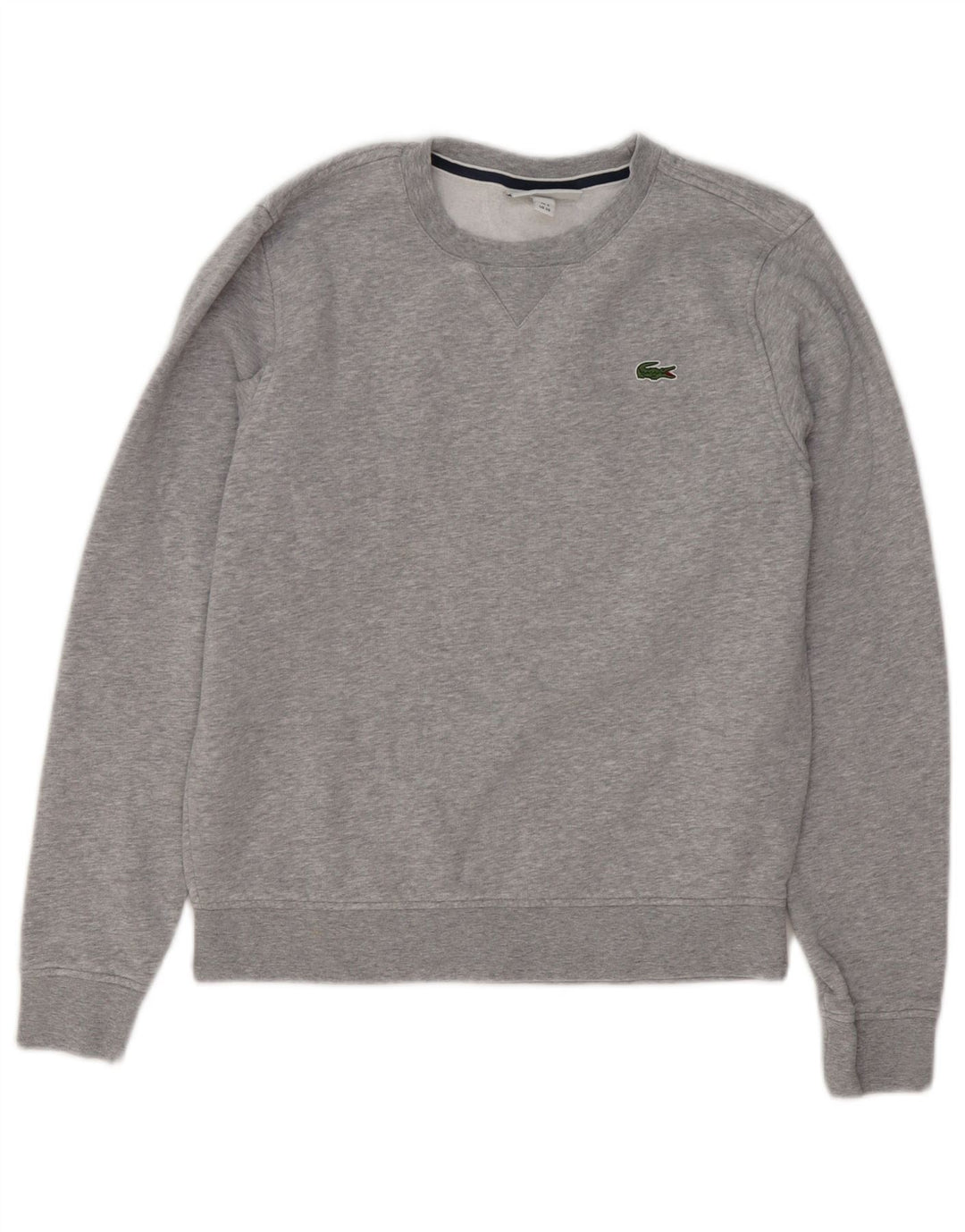 LACOSTE Sweatshirt-trøje til mænd størrelse 2 XS Grå bomuld