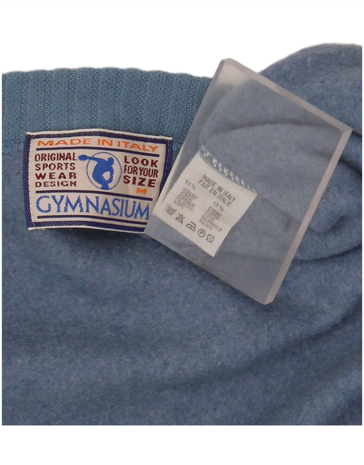 Gymnasium Herre Loose Fit Cardigan Sweater Medium Blå Akryl