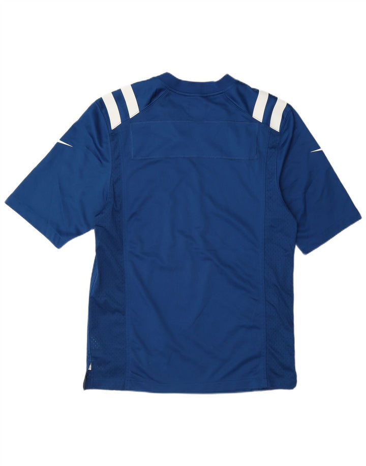Nike grafisk T-shirt top til mænd, lille blå polyester
