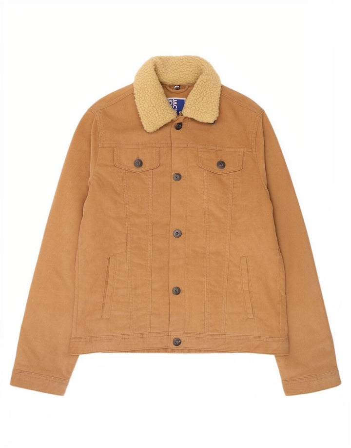 Jack & Jones Boys Corduroy-jakke 13-14 år Beige Bomuld
