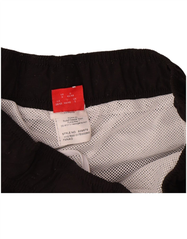 Puma Herre grafiske sportsshorts Small Black Colourblock Polyester