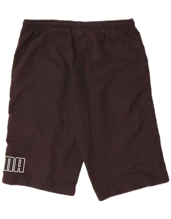 Puma Herre Grafiske Bermuda Sportshorts Medium Sort