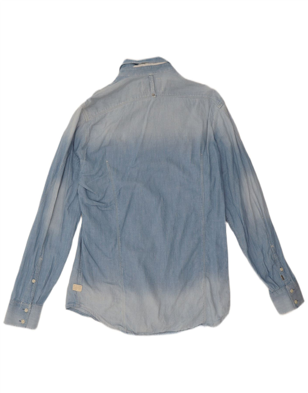G-Star Herre Denim Shirt Medium Blue Bomuld