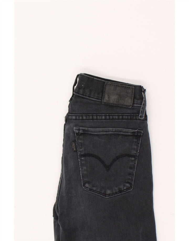 LEVI'S Womens 710 Super Skinny Jeans W26 L27  Grey Cotton Vintage Levi's and Second-Hand Levi's from Messina Hembry 