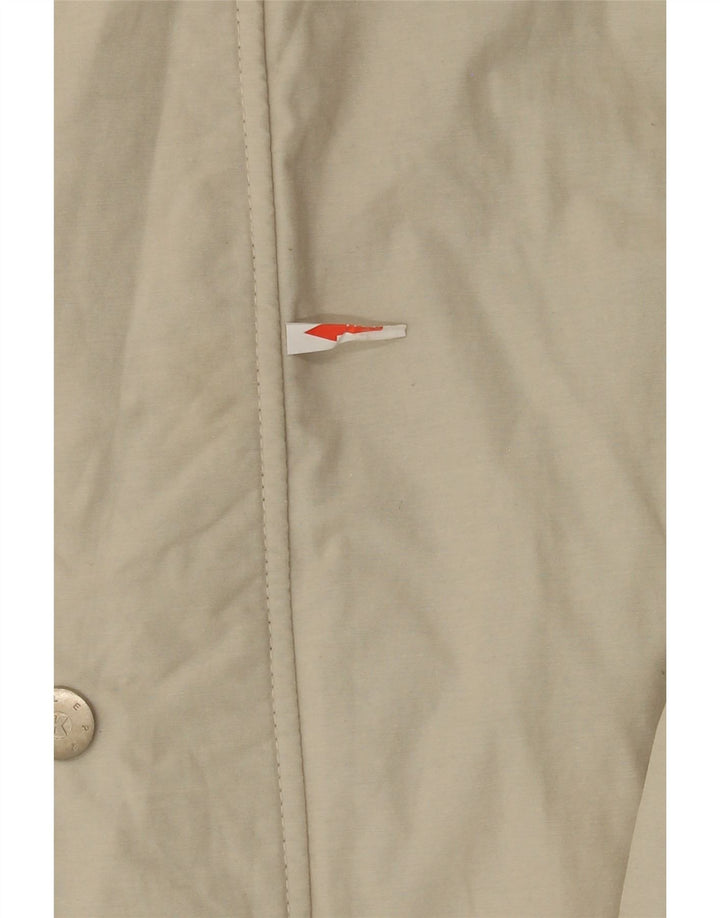 Klepper Herre Hooded Windbreaker Coat UK 42 XL Beige