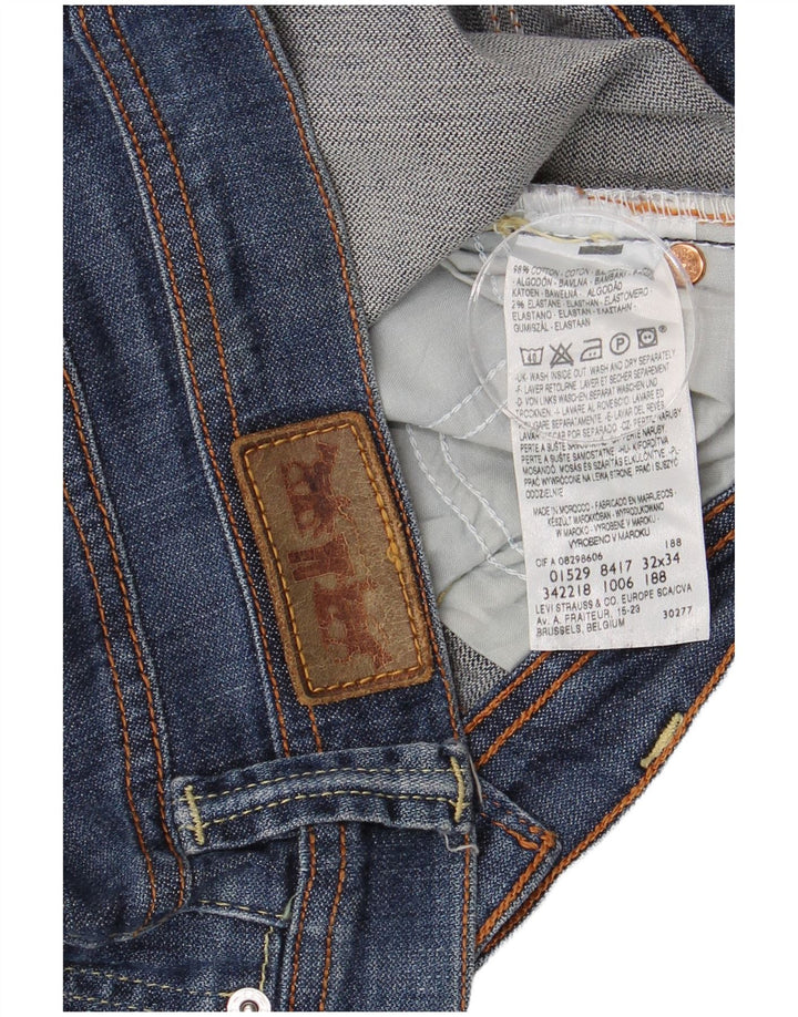 LEVI'S Bootcut jeans til mænd W32 L31 blå bomuld