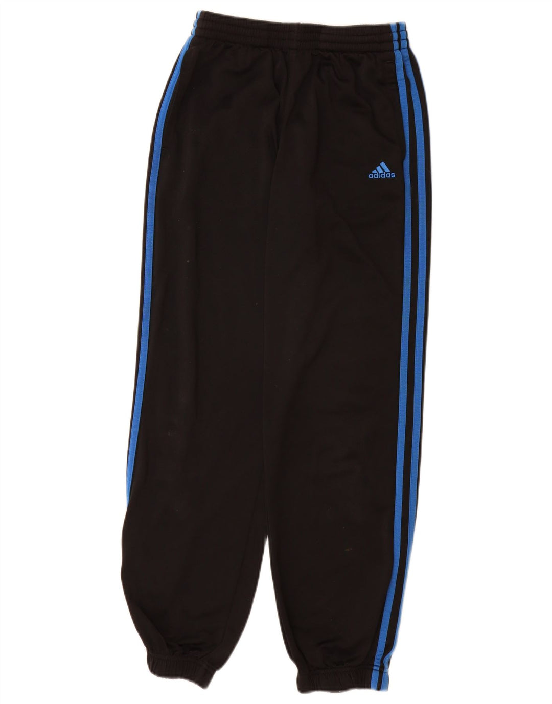Adidas Drenge Træningsdragt Bukser Joggers 13-14 År Sort Polyester