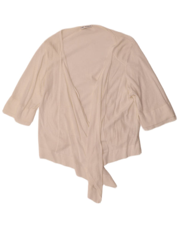 Marks & Spencer Womens Autograph 3/4-ærmet cardigantop UK 20 2XL Hvid