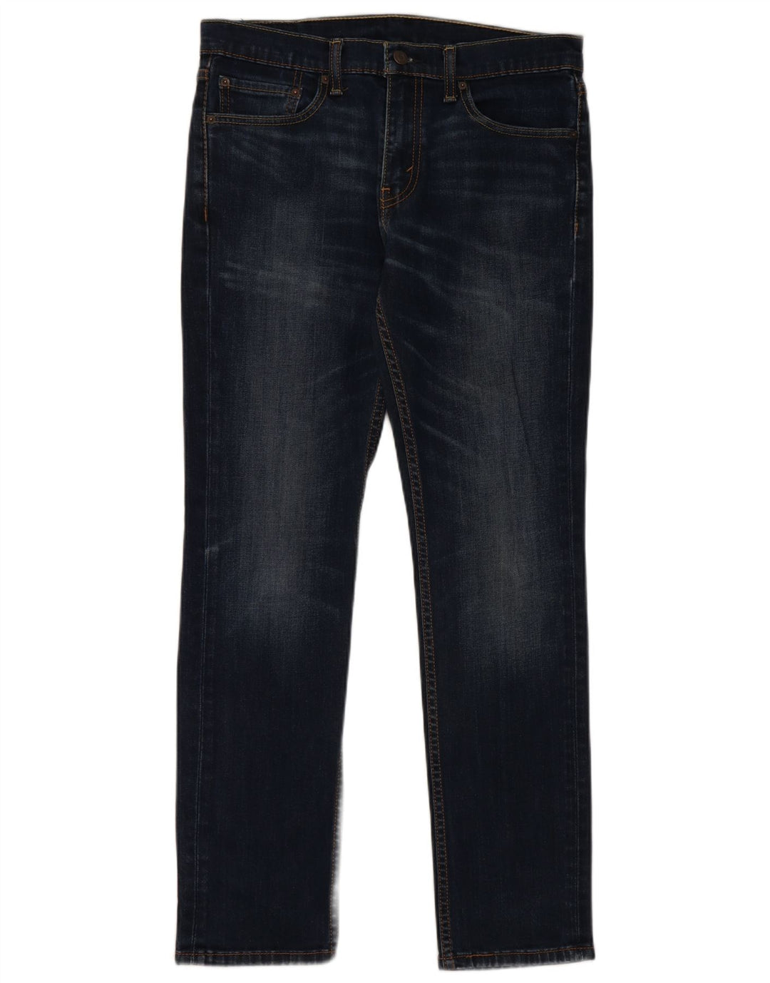 Levi's Herre 511 Slim Jeans W32 L32 Marineblå Bomuld