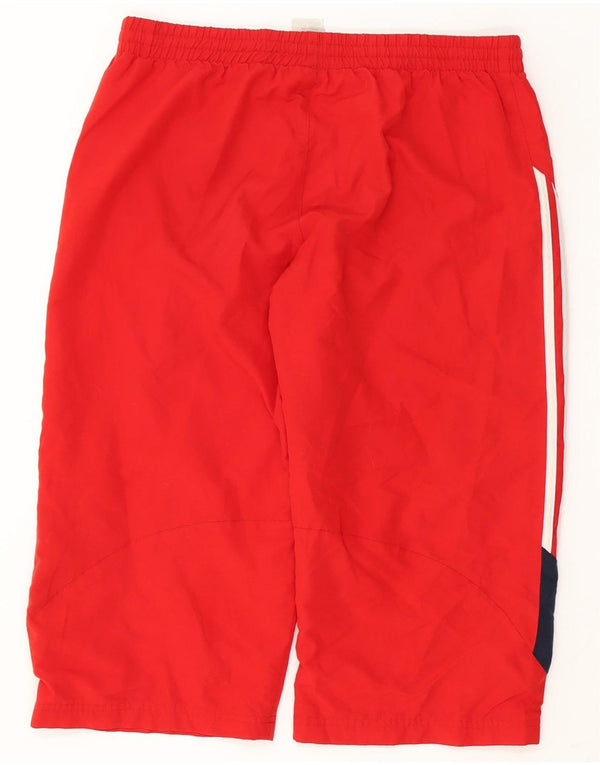Adidas Herre Bermuda Sportshorts Medium Rød Colourblock Polyester