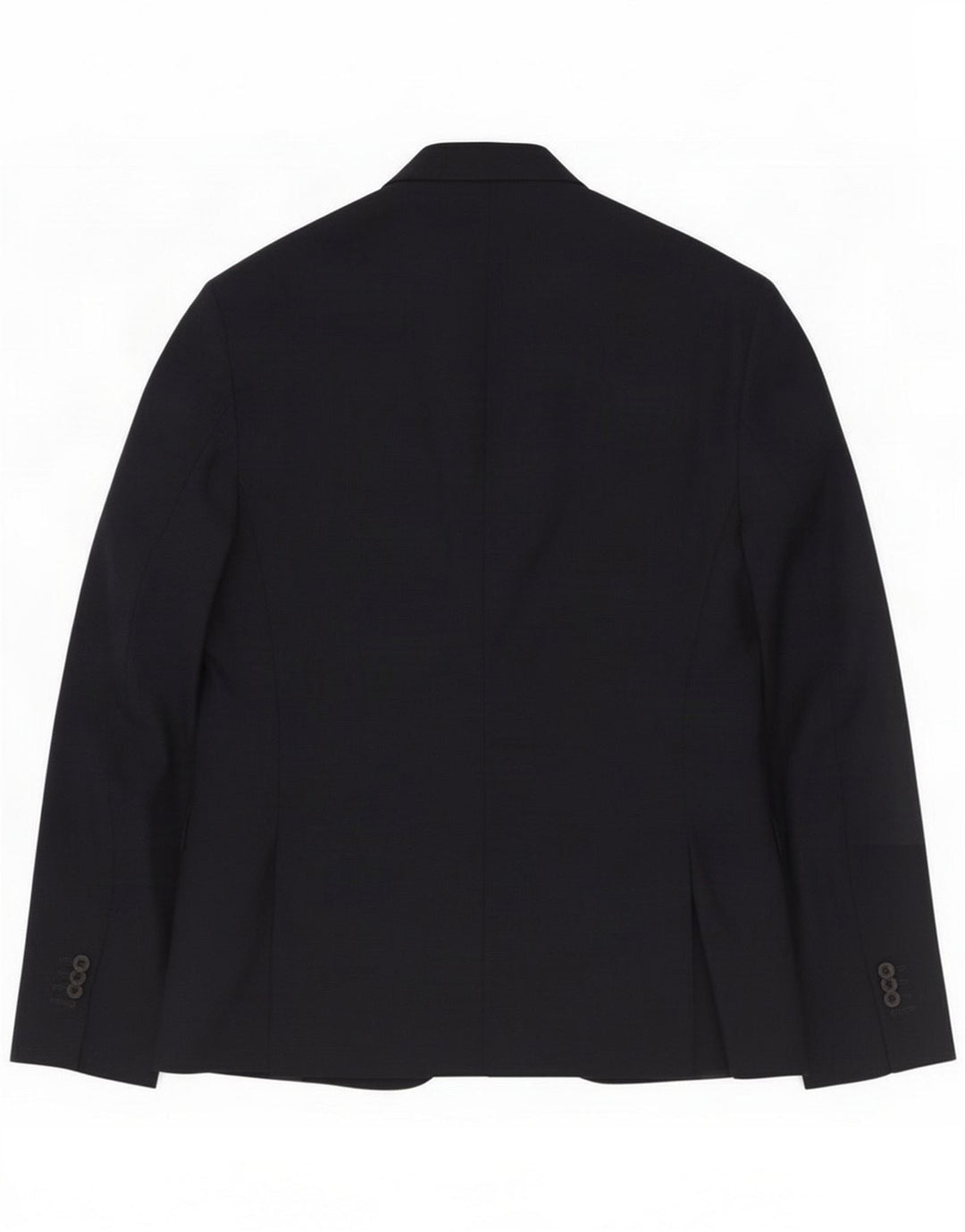 Massimo Dutti Herre 2-knaps blazerjakke EU 52 Large Navy Blue Wool
