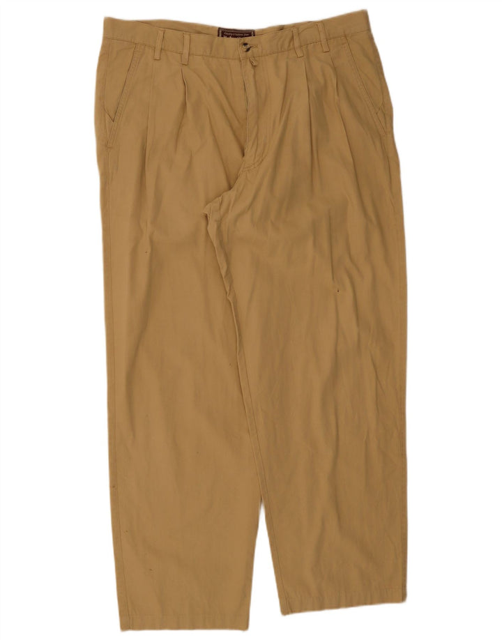 Marlboro Classics Herre Pegged Chino Bukser W36 L30 Beige