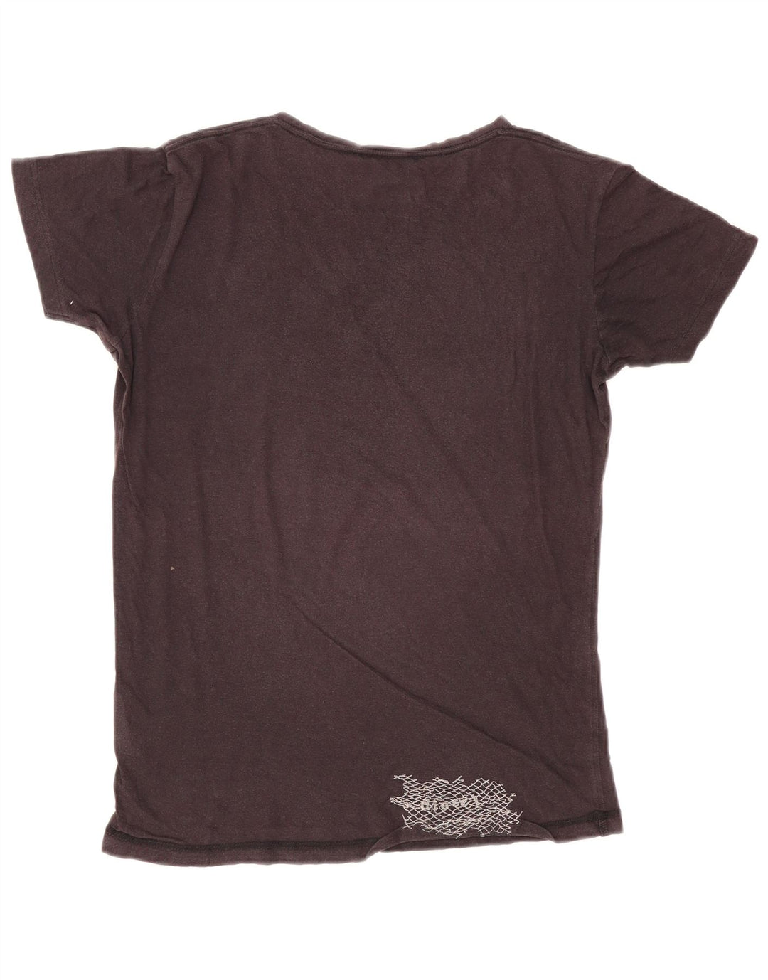 Diesel Herre grafisk T-shirt Top Lille sort bomuld
