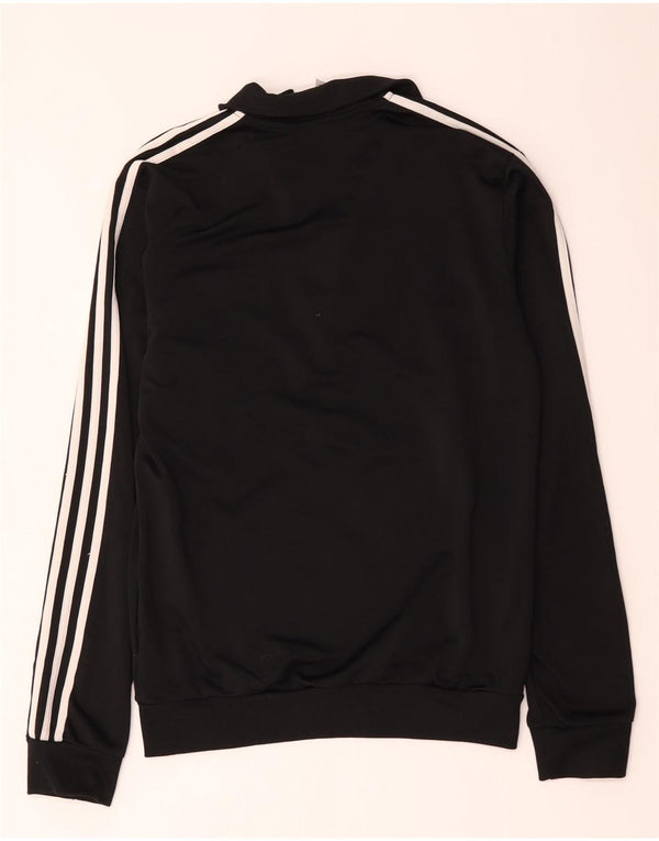 Adidas Træningsdragt til mænd, topjakke, lille sort polyester