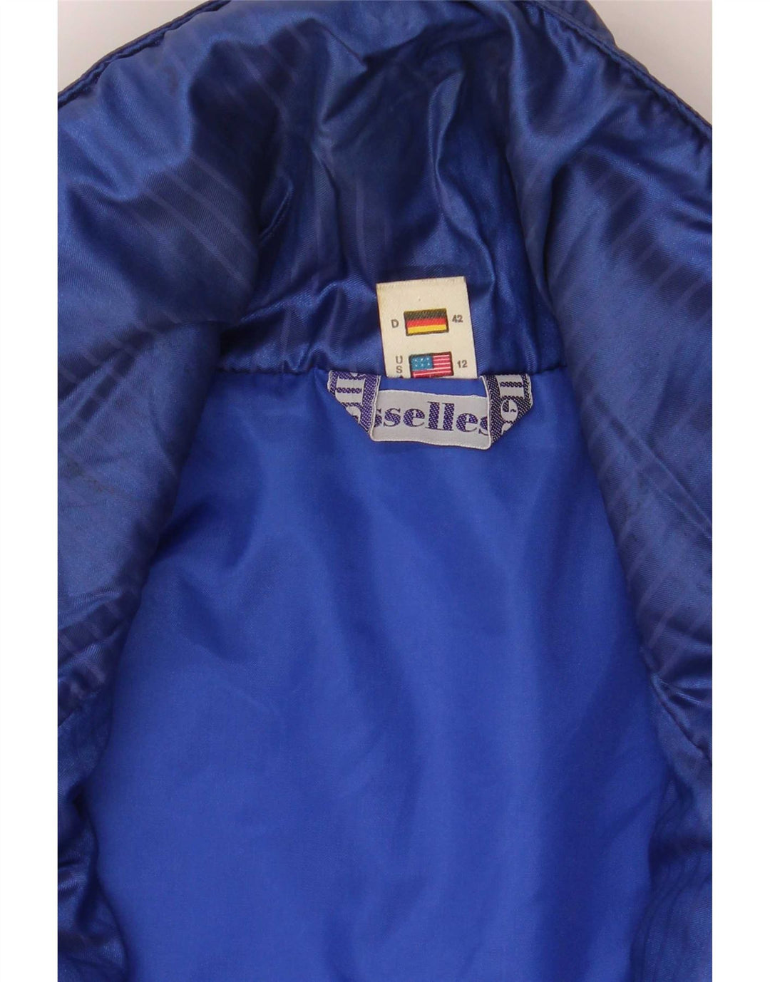 Ellesse Dame Ski Jumpsuit IT 46 Large Navy Blue Nylon