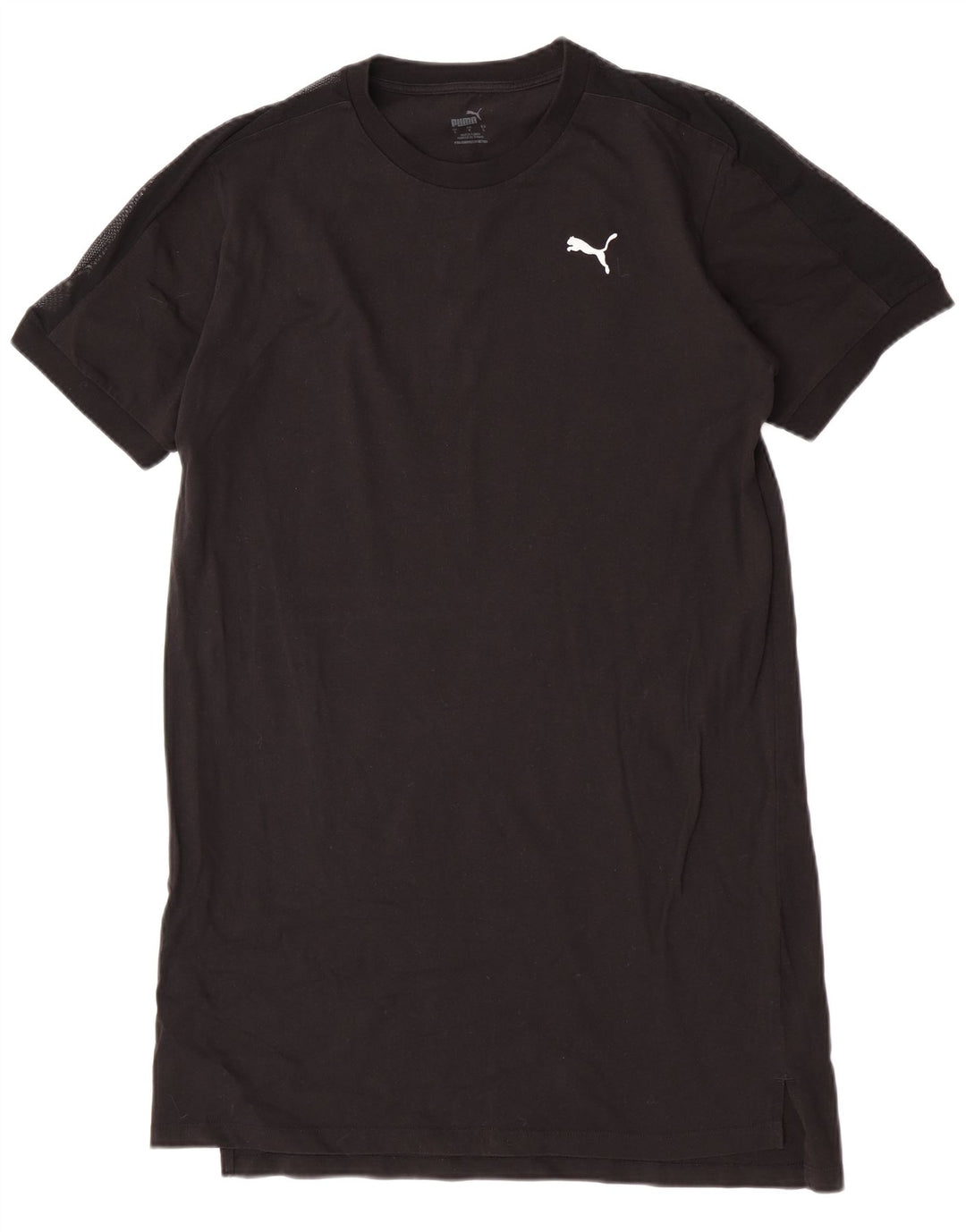 Puma Dame Oversized T-Shirt Kjole UK 16 Large Sort