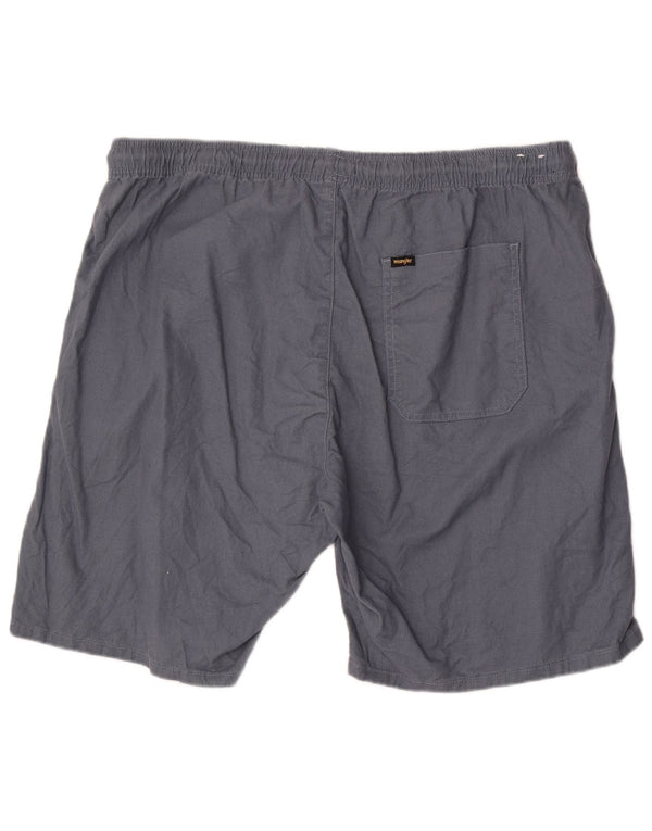 Wrangler Herre Bermuda Shorts W38 XL Grå Bomuld