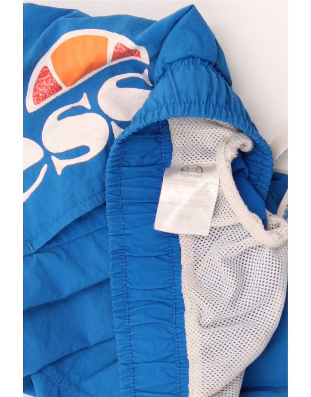 Ellesse Herre Grafiske Badeshorts Små Blå Nylon