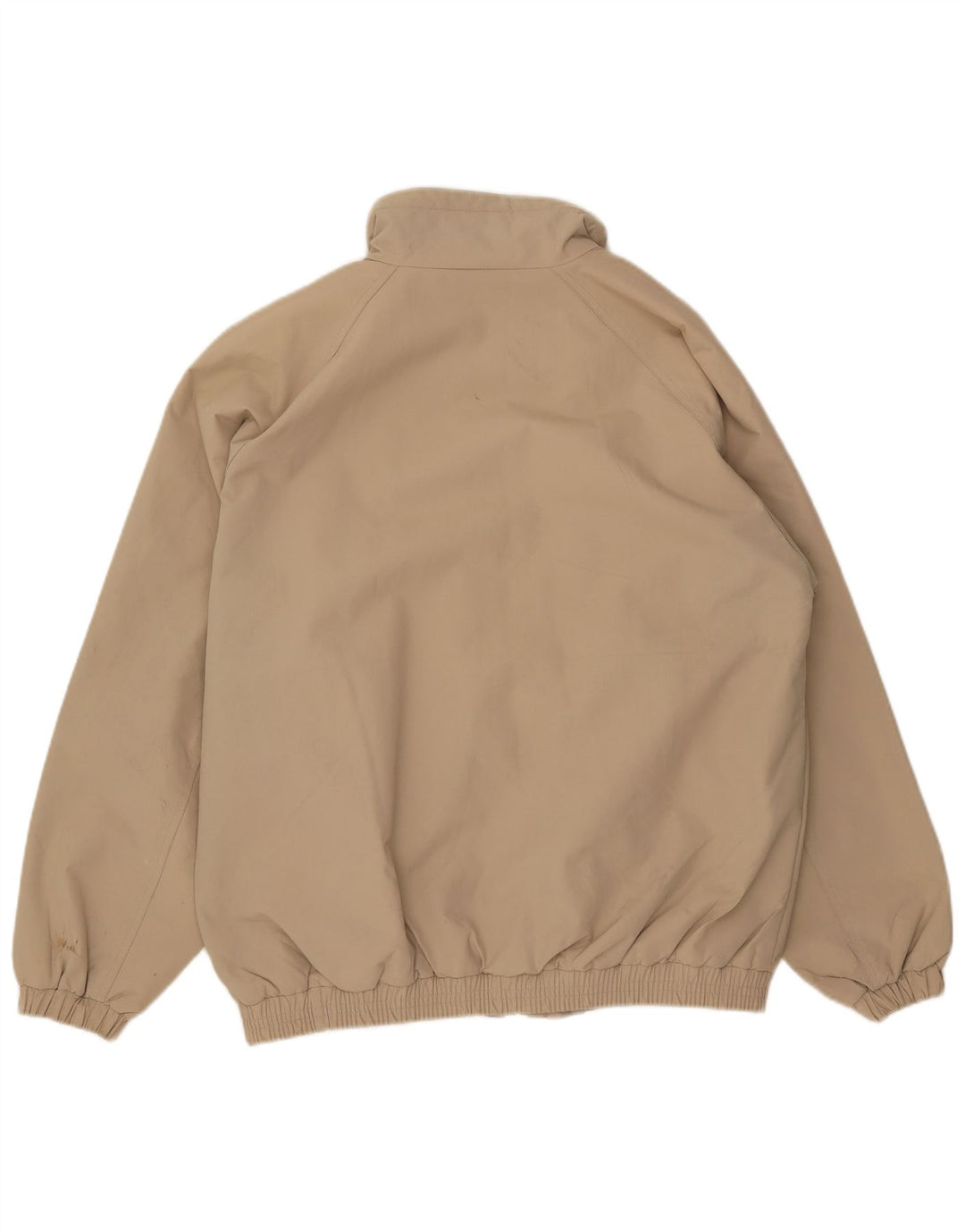 Asics Herre Bomber Jacket UK 40 Stor Beige Polyamid